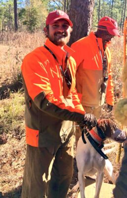 Hunter is the newest member to the Sinkola team. He is an avid outdoorsman and knowledgable when it comes to quail hunting. In addition to being an accomplished Scout, Hunter is very helpful to all our guests. Hunter is a great addition to the hunting crew.